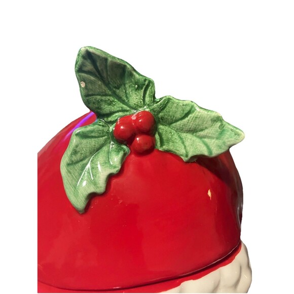 Vintage "Spode Christmas Memories" cookie jar made in England 12" Dolomite - Picture 7 of 16